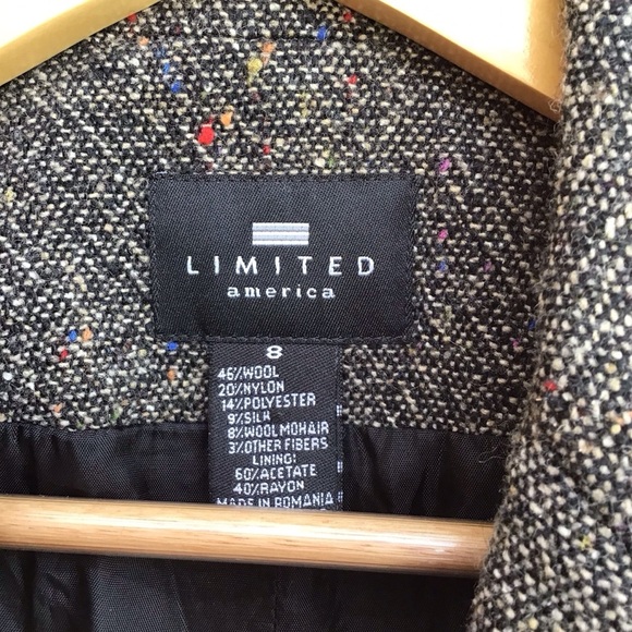 Limited America Gray Wool Blend Blazer - Picture 5 of 5